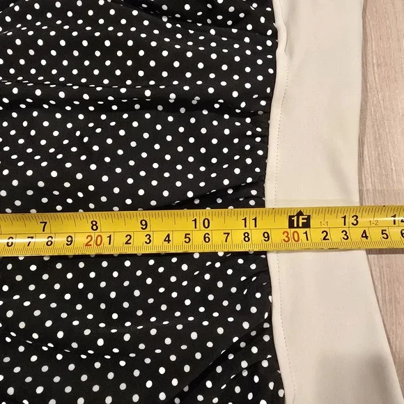 Sheridyn Swim Women's Marilyn Boyleg One Piece Swimsuit US Size 12 Black/White. - Picture 8 of 12